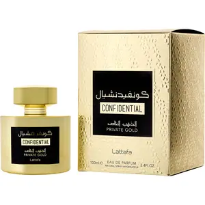 Lattafa Confidential Private Gold By Lattafa Eau De Parfum For Unisex