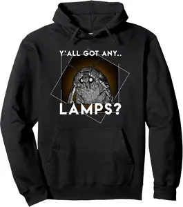 Moth Meme Funny Lamp Pullover Hoodie