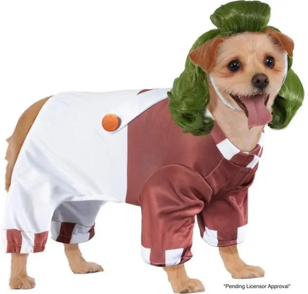 Pets Willy Wonka & the Chocolate Factory Ooompa Loompa Costume