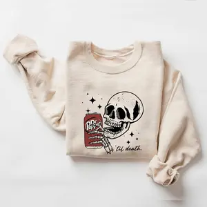 Dr Pepper 'Til Death Sweatshirt, Soft Drink Tshirt - Size Inclusivity - Colorful Varieties - Functional Fashion - Wear It Your Way - Find Your Style