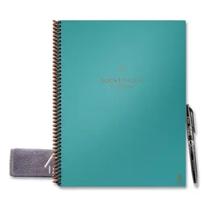 Rocketbook  11 x 8.5 in. Seven Page Formats Fusion Smart Notebook, Teal