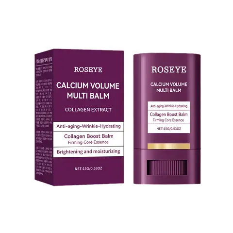 ROSEYE Anti-Aging Firming Eye Stick Multi Balm for Under-Eye Wrinkles, Revitalizing Korean Cosmetics Eye Treatment Balm with Cemenrete Calcium 15g
