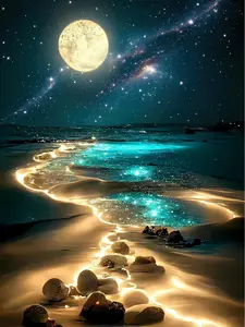 Jigsaw Puzzles for Adults 1000 Pieces, Sparkling Beach Nature Landscape 1000 Piece Puzzle for Adults, Fun Hard Difficult Impossible Challenging Jigsaw Puzzles 1000 Pieces