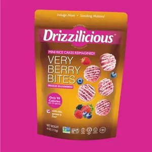 Drizzilicious Very Berry 4oz Snack