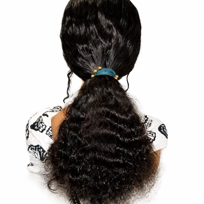 Lace front wig 18 inches 250% density Glueless