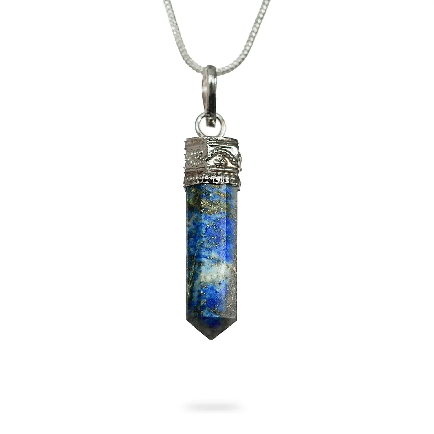 AYANA Lapis Lazuli Necklace for Wisdom, Truth & Inner Power – Throat Chakra Crystal for Communication & Clarity, Ideal for Sagittarius & Libra Energy