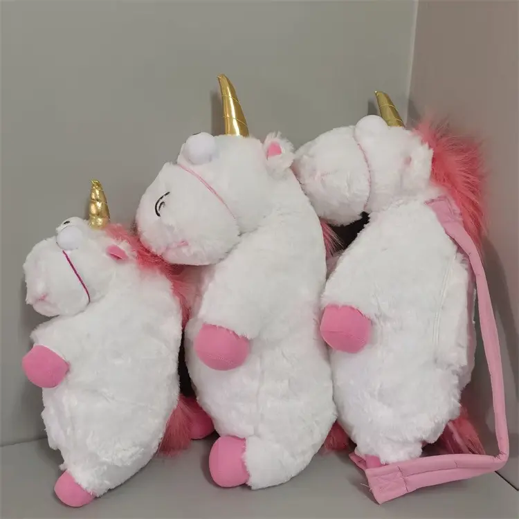 56cm Soft Minions Stuart Evil Unicorn Plush Doll Portable Pillow Exquisite Ornament Ideal Gift Birthday Party  Daily Decoration