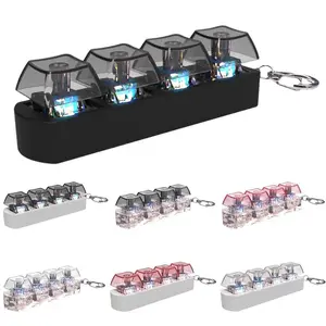 Button Keycap Fidget Keychain