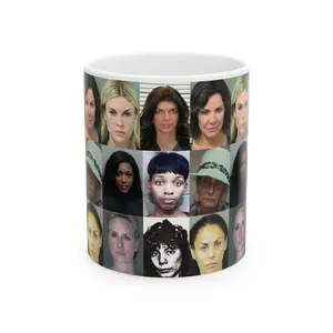 [Sale Up To 50%] Real Housewives Mugshot Ceramic Coffee Mug Funny Fan Gift