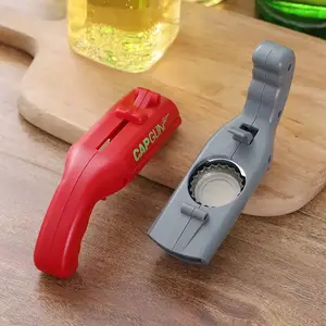 Pull the trigger & pop the cap! This cap gun bottle opener = instant party mode. BBQs, game nights, or just messing with friends. Way better than a boring opener. Perfect gift for dads, birthdays, or any beer lover. Ready, aim, cheers