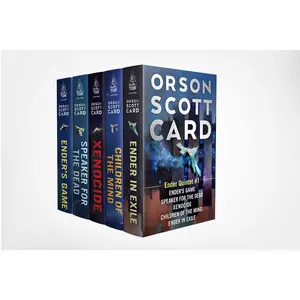 The Ender Saga : Ender's Game, Speaker for the Dead, Xenocide, Children of the Mind, Ender in Exile -- Orson Scott Card - Boxed Set