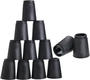 DEWEL Stacking Cup Game with 15 Stack Ways, 24pcs Cup Stacking Set, Sport Stacking Cups BPA-Free Material, Classic Family Game, Great Gift Idea for Stack Games Lover. (Red & Bule)