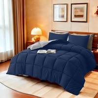 Navy Blue and Light Gray