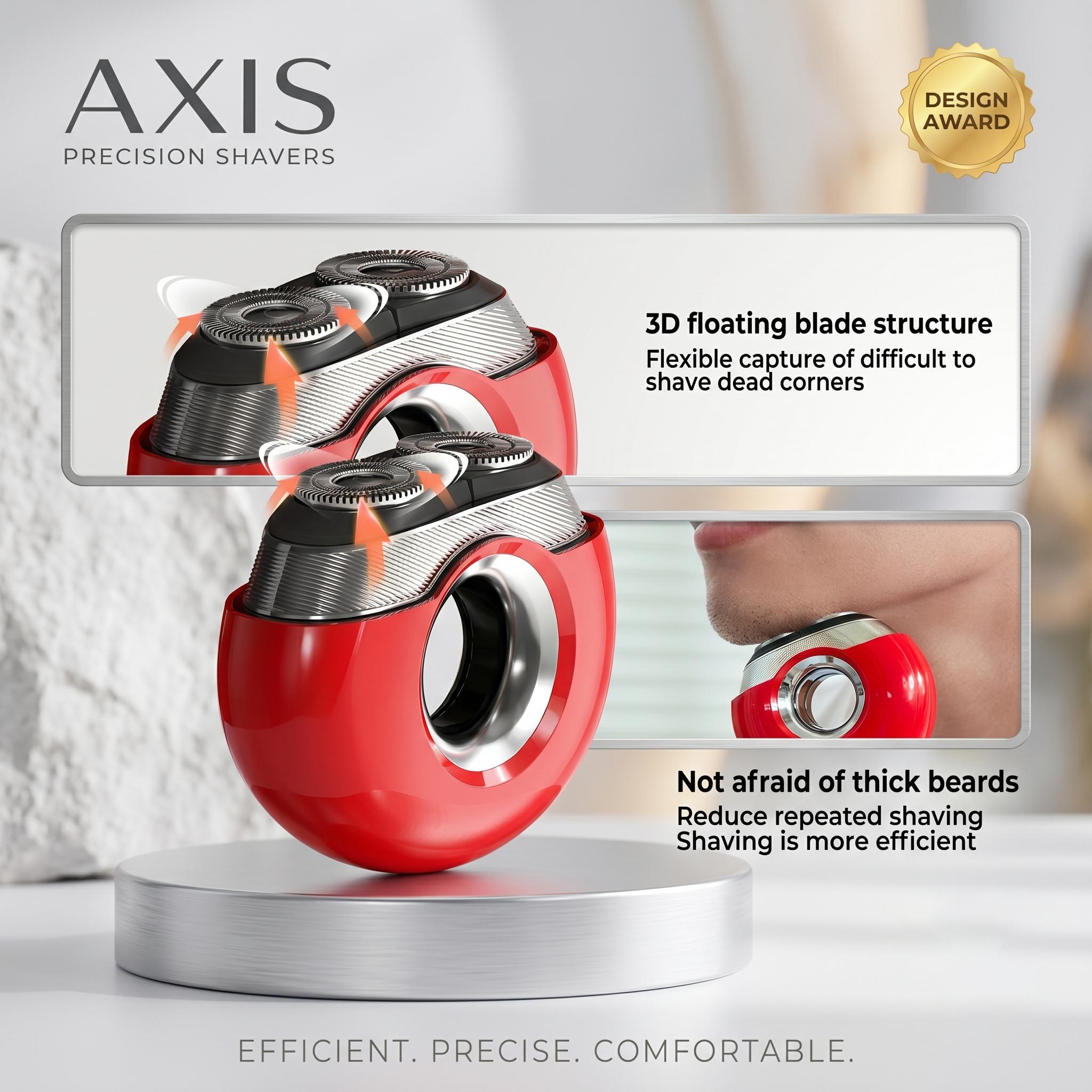 2026 Upgraded Electric Shaver - Donut Shape, Arc-Shaped Mesh Head, Waterproof, Skin-Friendly, Washable, Rechargeable, High-Speed Motor, Long-Lasting Battery, Compact Portable, Smooth Matte Shave, Ideal Gift for Personal Grooming 2026 Upgraded Electric Shaver - Donut Shape, Arc-Shaped Mesh Head, Waterproof, Skin-Friendly, Washable, Rechargeable, High-Speed Motor, Long-Lasting Battery, Compact Portable, Smooth Matte Shave, Ideal Gift for Personal Grooming