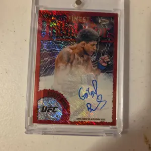ufc  autographed card