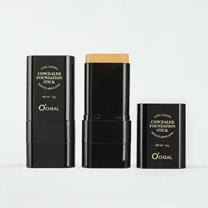 O'CHEAL Dual-Ended Concealer Foundation Stick 15g Long-Lasting with Built-in Applicator for Flawless Coverage & Versatile Makeup Options Makeup Cosmetic Shine lip Daily