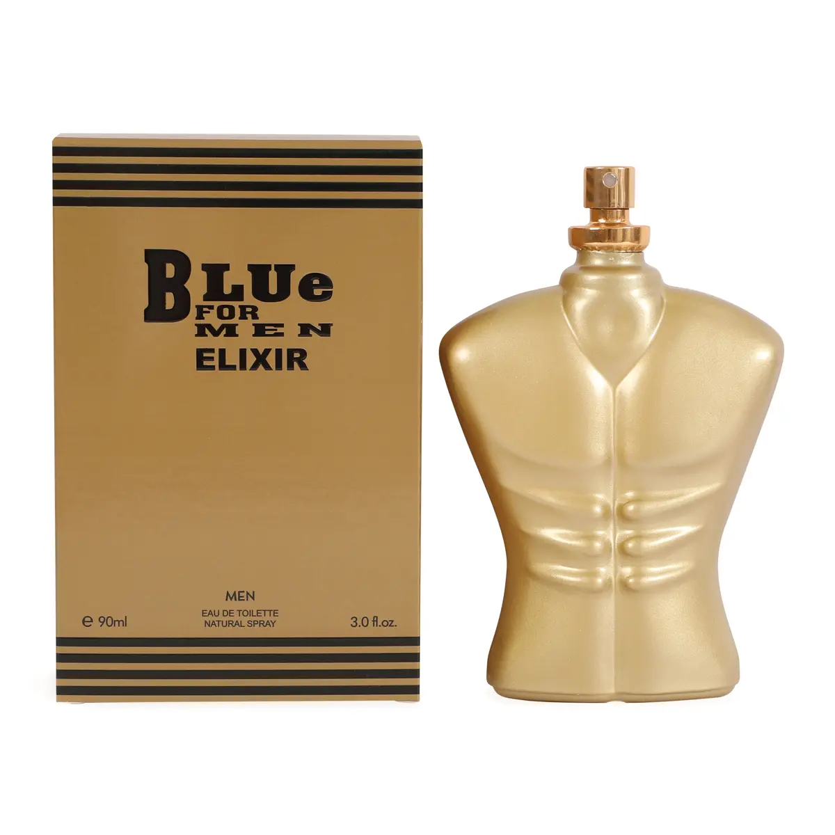 Blue Elixir Spray Cologne Eau de Toilette for Men - 90ml / 3.0 fl. oz.