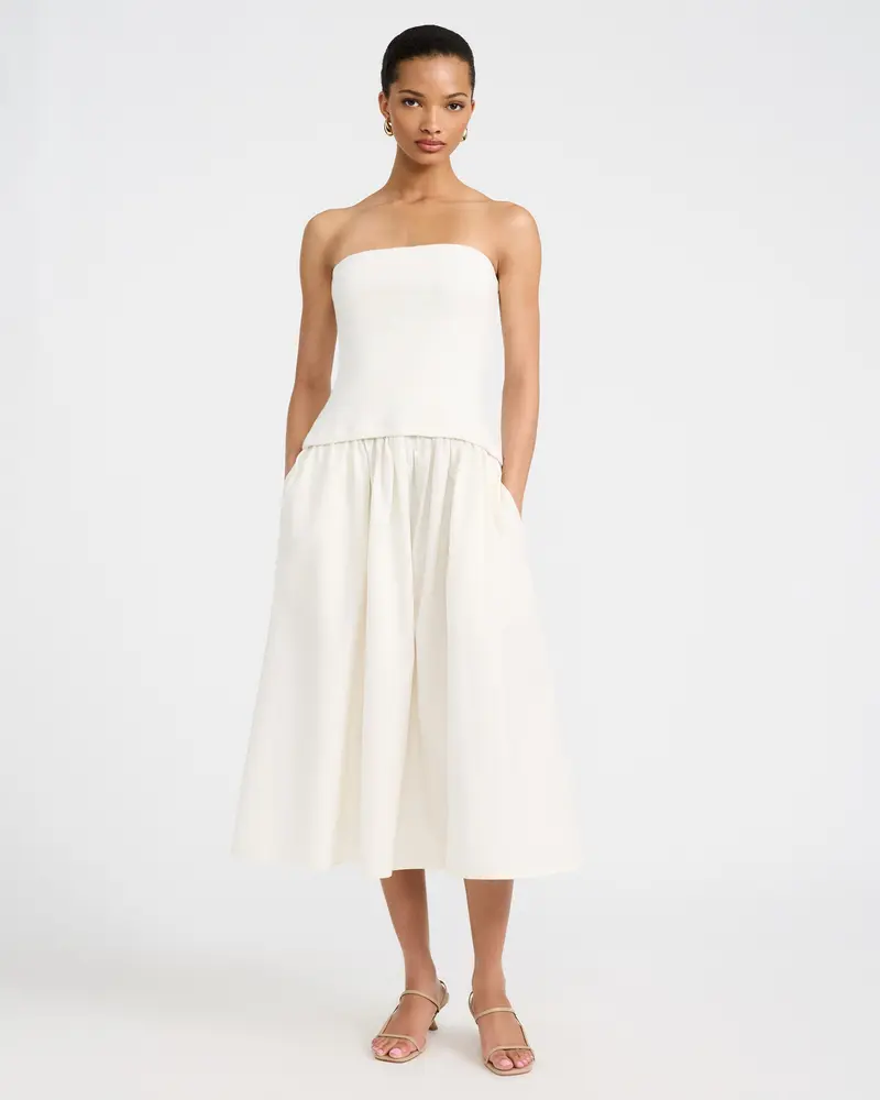 lorena midi dress Vix: Lorena Midi Dress