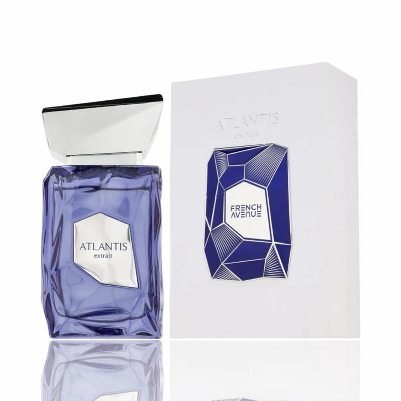 Fragrance World French Avenue Atlantis Extrait de Parfum Unisex 3.4 Fl Oz - Original Flavor with No Artificial Fragrance