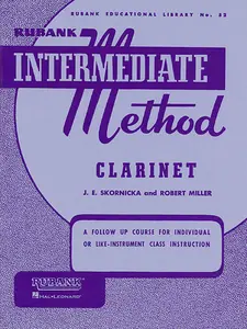 USED-Rubank Intermediate Method - Clarinet (Rubank Educational Library 52) - Clarinet Music Book for Te by Joseph E. Skornicka and Robert Miller (Paperback)