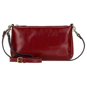 Patricia Nash Laurina Leather Crossbody with Wristlet Strap