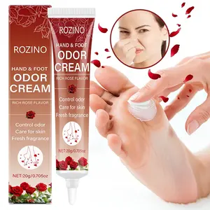 Rose Scented Foot Deodorant Cream, Control Odor Skincare, Fresh Fragrance, Improve Foot Odors, Deep Nourishment, Repair Dry Rough Skin, Moisturizing Foot Lotion