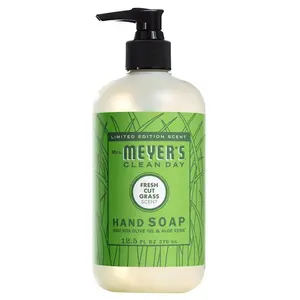 Mrs. Meyers 1025133 12.5 oz Clean Day Fresh Cut Grass Scent Liquid Hand Soap - Pack of 6