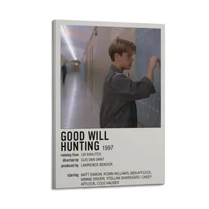 Good Will Hunting Poster for Bedroom Aesthetic Canvas Wall Art Living Room Posters Painting Picture Print Modern Family Decor Artist Bathroom Poster
