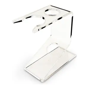 Semogue 0040 Clear Acrylic Shaving Brush Stand