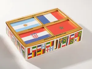 2026 World Cup Party Decorations: An Album of Past World Cup Semifinal Scores—Peel-and-Stick Decor Designed Exclusively for Football Enthusiasts. The Perfect Collectible for Any Fan!
