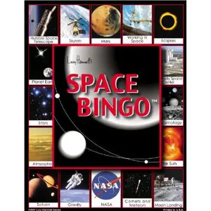 Lucy Hammett Space Bingo  6 Picture Boards, 42 Cards & Bingo Chips, All Ages
