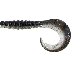 Grub Soft Fishing Lures, 3 inch Soft Plastic Baits Worm Swimbaits Ribbon Tail Shad  for Freshwater Bass Fishing Lures Crappie Walleye Panfish