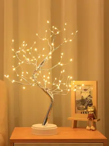 Tabletop Bonsai Tree Lamp