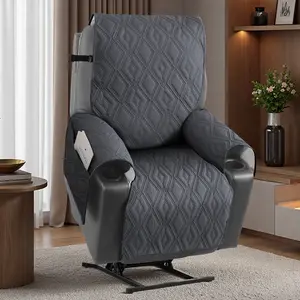 Waterproof Recliner Cover, Non-slip Chair Cover, Adjustable Chaise Lounge Protector, Washable Slipcover with Pockets #TikTokShopHolidayHaul