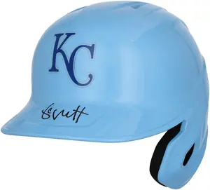 George Brett Kansas City Royals Autographed Alternate Chrome Replica Batting Helmet - Fanatics Authentic Certified