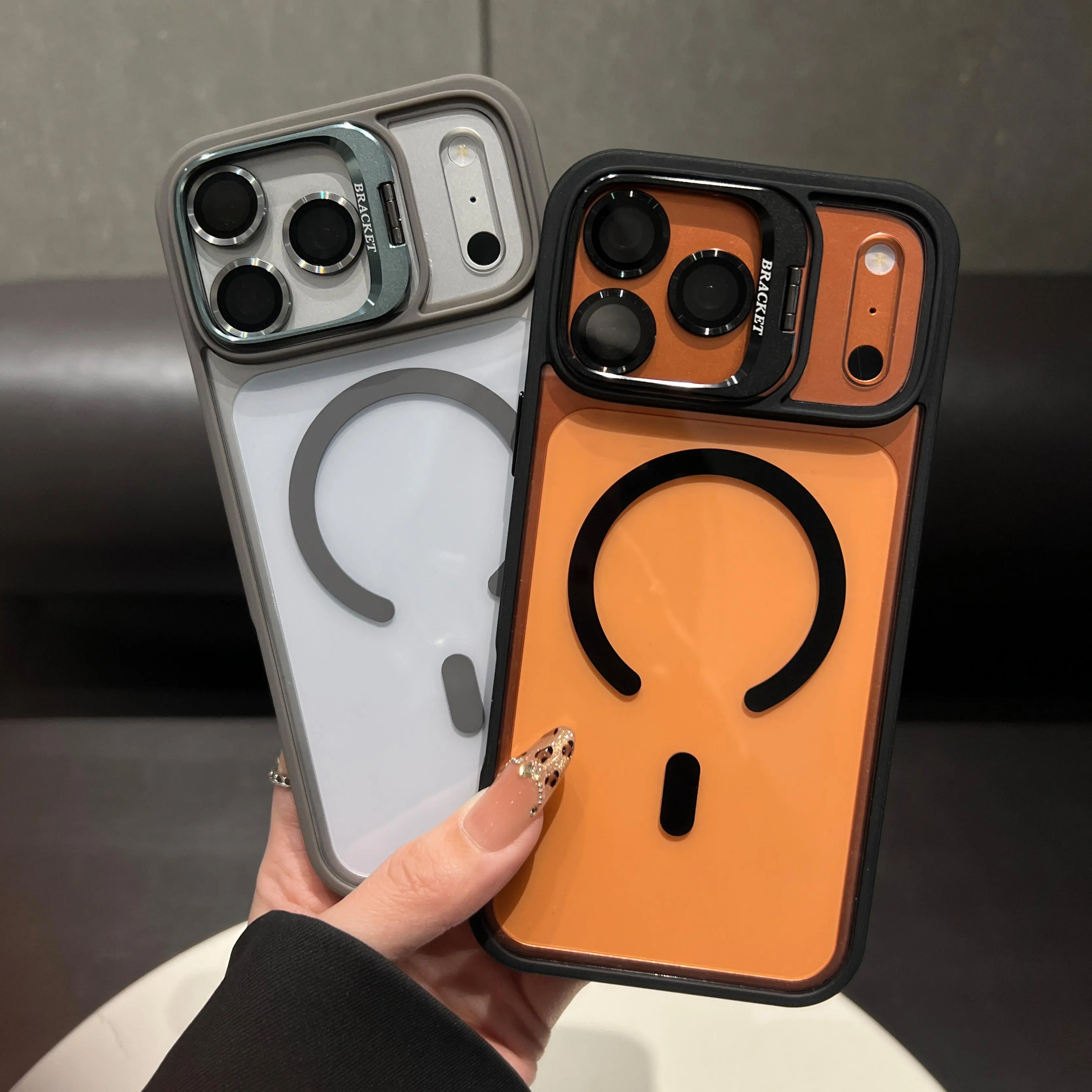 Magnetic Phone case for iPhone 17Pro Max Air 16 15Plus 14 13 12 11 cases with MagSafe Camera Ring Holder, Military-Grade Protection, Anti-Fall, Non-Yellowing, Wireless Casing Protector Cover, with Built-in Camera Lens Protector.NN116 Smartphone Protective