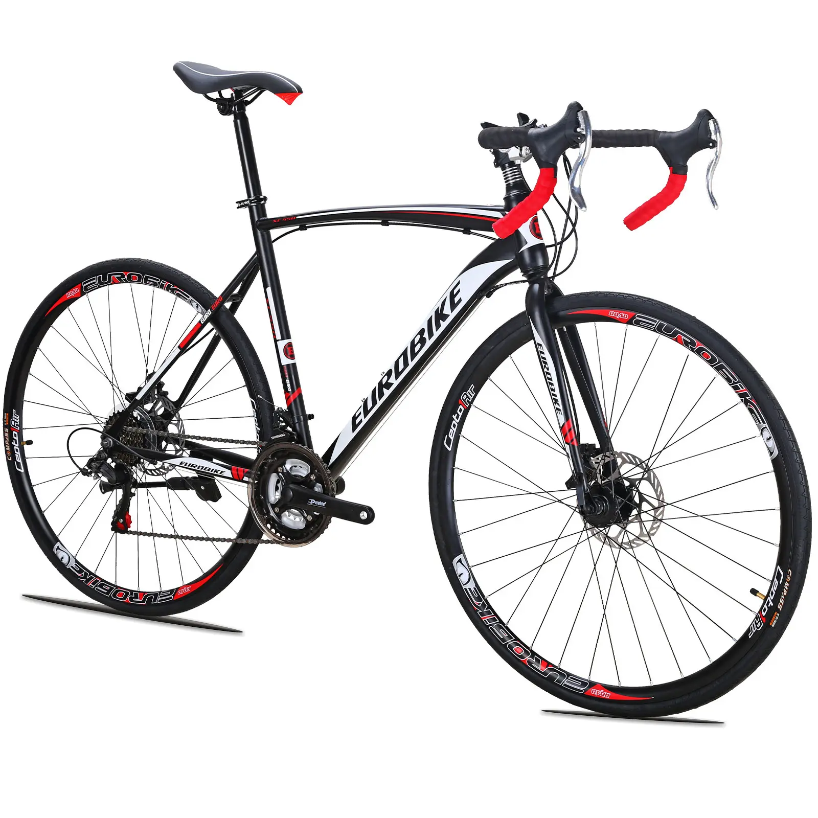 Mens Road Bike,54cm Frame 700C Wheels 21 Speed Disc Brake Racing Bicycle for Men