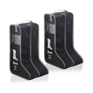 2 Pack Shoe Storage Bags Travel Shoe Organizer Dustproof Boots Bag