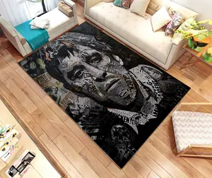 Scarface Rug, Tony Montana Rug, Mafia Rug, Gangster Rug, Lilac Rug,Office Rug,Custom Rug,Popular Rug,Cheap Rug,Living Room,Personalized Gift