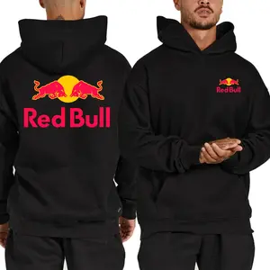 Red Bull Drink Hoodie | Personalized Name & Number Football Style Shirt | Modern Artist Inspired Streetwear Tee for Men Women