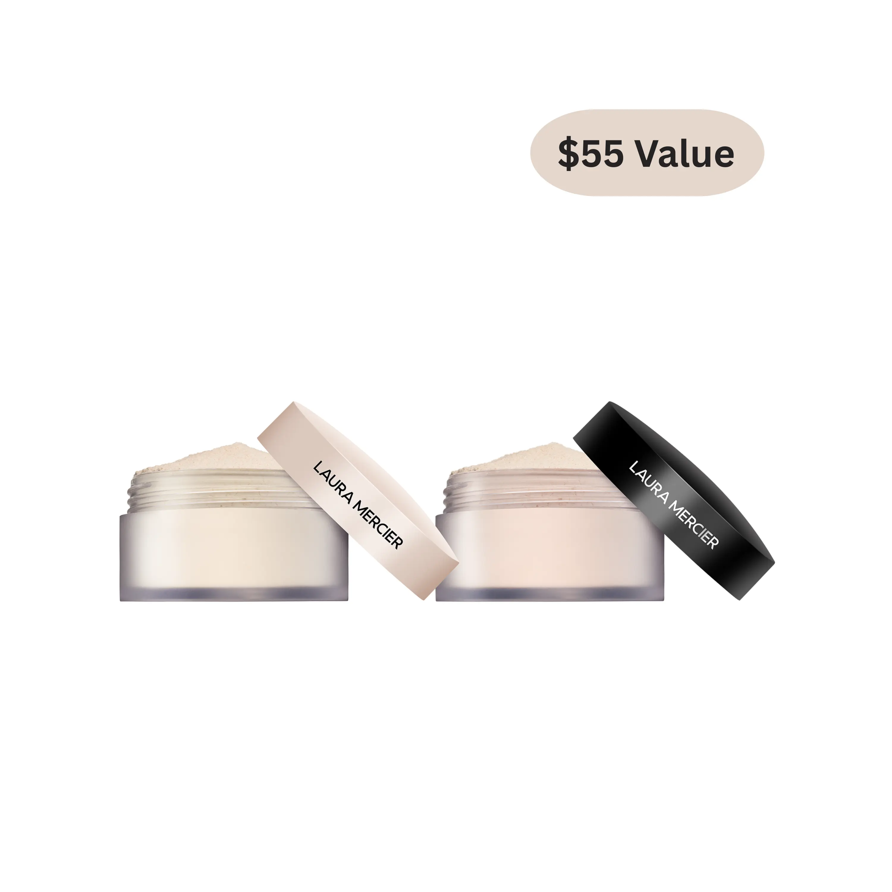 Laura Mercier Flawless To Go Mini Setting Duo Translucent Loose Powder Original & Ultra Blur Hyaluronic Acid Makeup Set for 16 Hours Wear Laura Mercier Flawless To Go Mini Setting Duo Translucent Loose Powder Original & Ultra Blur Hyaluronic Acid Makeup Set for 16 Hours Wear