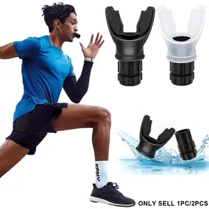 Running Breathing Trainer with Adjustable Resistance – Lung Capacity & Endurance Training Device, Ideal for Running, Fitness, Gym Workout, and Workout Performance Booster, Exercise Fitness Equipment, Home Training Equipment
