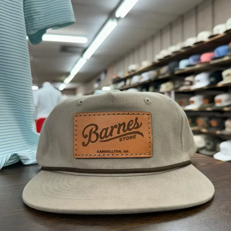 Signature Leather Patch Rope Hat - Boudin