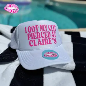 I GOT MY CLIT PIERCED AT CLAIRE'S TRUCKER HAT