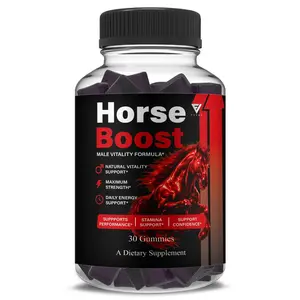 Horse Life Up Gummies, Daily Wellness HorseBoost Supplement Support Performance (30 Gummies)