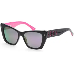 Dsquared2 Women's 53mm Black Fuchsia Sunglasses ICON0006S-03MR-TE