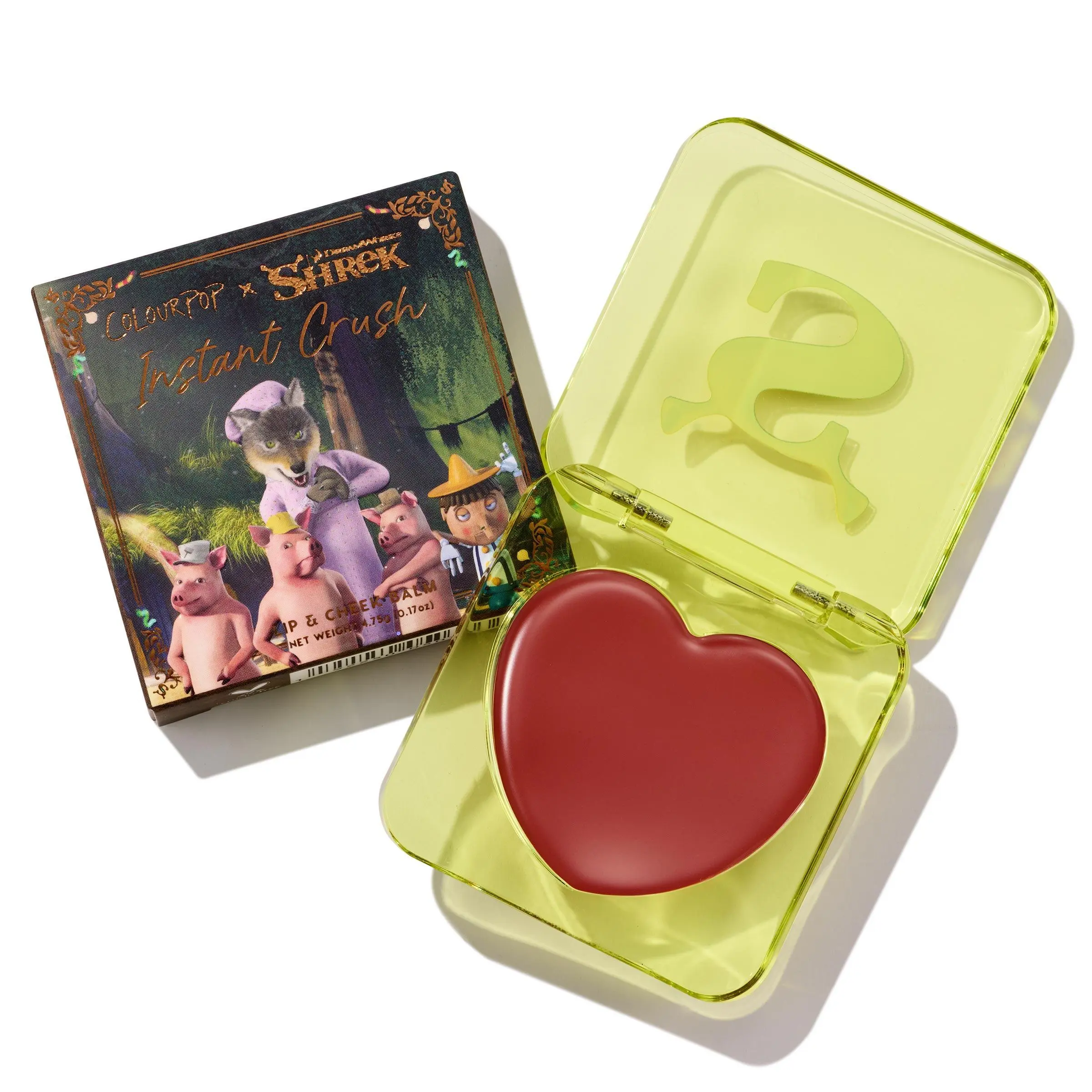 ColourPop X DreamWorks Shrek - Fairytale Things - Lip and Cheek Balm Glowing Lips Moisturize