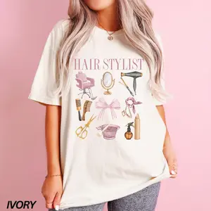 Hair Stylist Shirt, Hairstylist T-Shirt, Hair Dresser Shirt, Gift for Hair Stylist, Hair Dresser Gift, Hair Therapist, Salon Crew Clothing