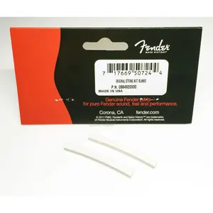 Genuine Fender Original Unslotted Blank Guitar Synthetic Neck Nuts - 2 Pack