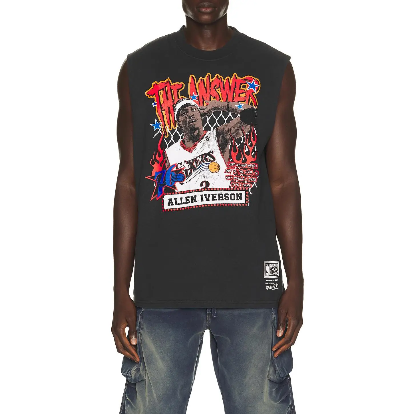 Mitchell & Ness NBA Allen Iverson Best in Class Tank in Black